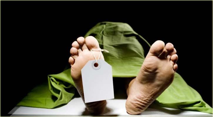 স্বামীর লাশ নিয়ে ফেরার পথে সড়কে প্রাণ গেল স্ত্রীর