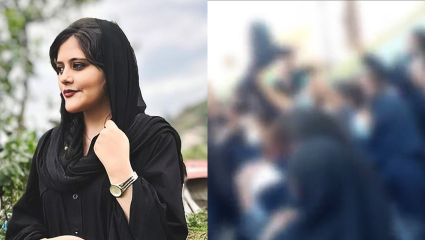 পুলিশ হেফাজতে তরুণীর মৃত্যু: ইরানে হিজাব খুলে স্কুলছাত্রীদের প্রতিবাদ