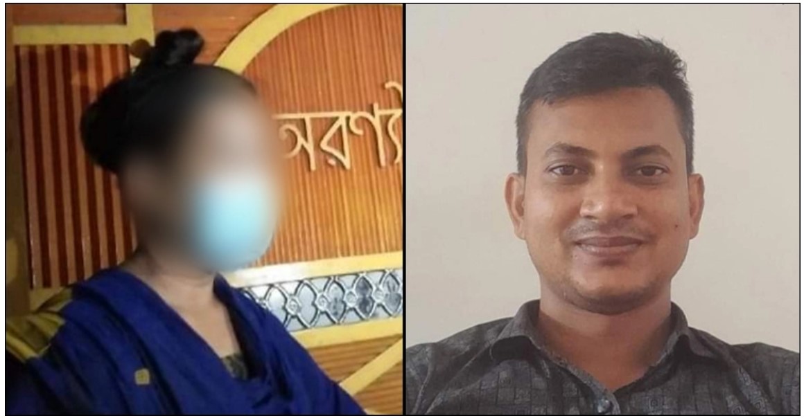 বিয়ের দাবিতে যুব উন্নয়ন কর্মকর্তার বাড়িতে তরুণী