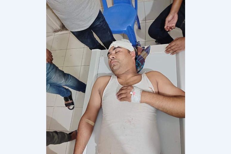 মুলাদীতে সাংবাদিকের ওপর হামলা, থানায় এজাহার