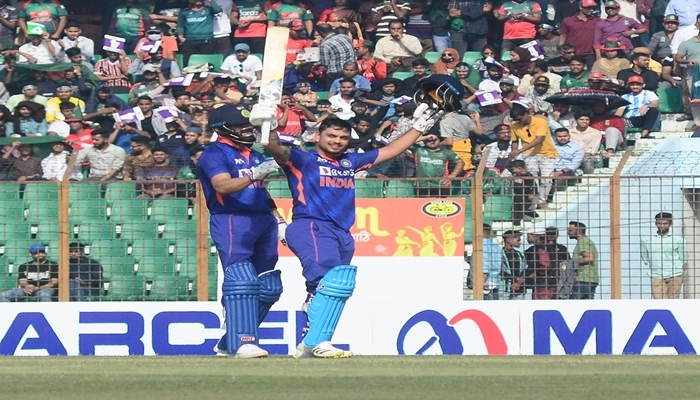 কিশানের ঝড় ব্যাটে বাংলাদেশের লক্ষ্য ৪১০