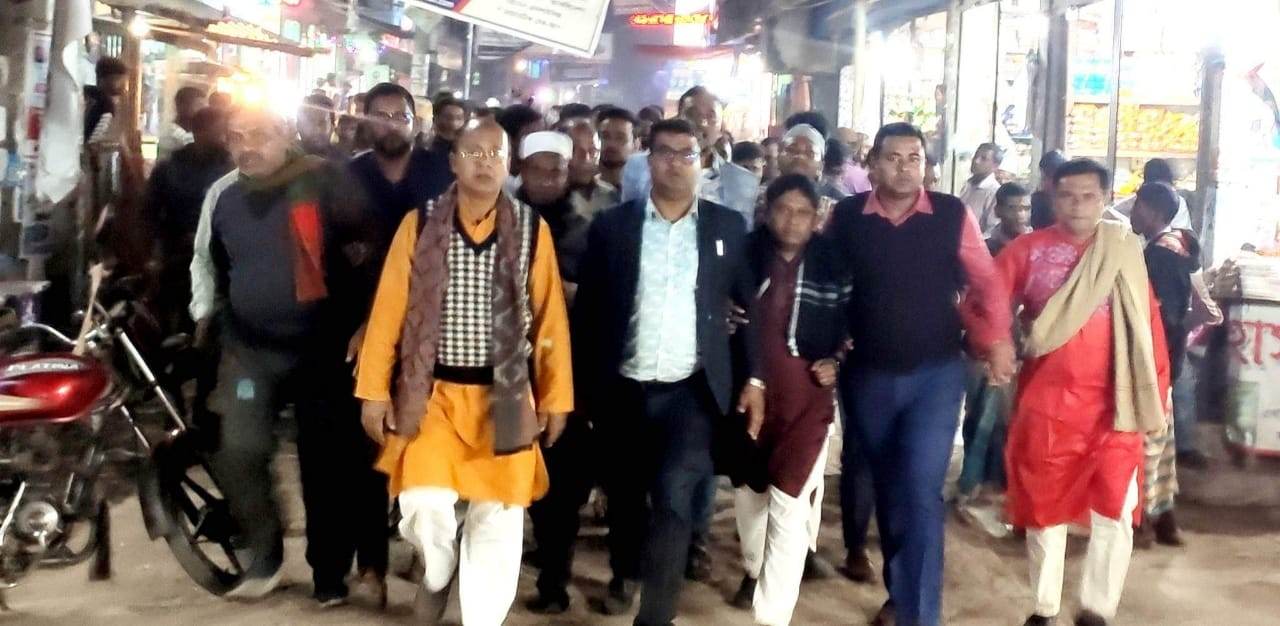 রাঙ্গাবালীতে জামায়েত -বিএনপির নৈরাজ্যের বিরুদ্ধে বিক্ষোভ