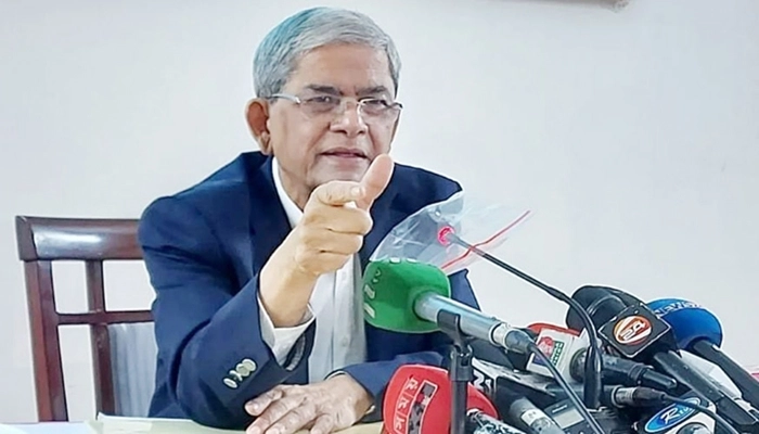 অধিকার এখন বর্তমান সরকারের দমন-পীড়নে ক্ষতবিক্ষত: ফখরুল