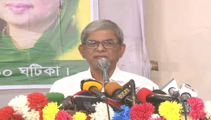 খালেদা জিয়াকে নিয়ে সরকার নাটক শুরু করেছে: মির্জা ফখরুল
