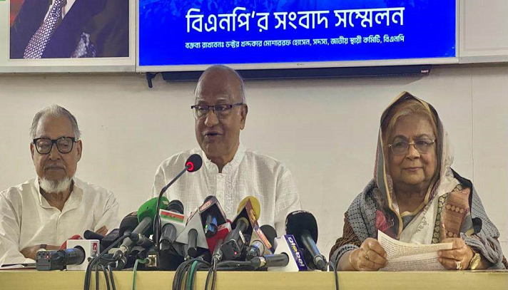 সরকার হতাশ হয়ে আবোলতাবোল বকছে: খন্দকার মোশাররফ