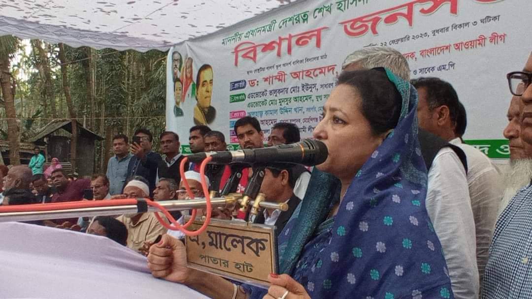 বাবার দেখানো ন্যায়নিষ্ঠ পথেই মানুষের পাশে থাকতে চাই- ড.শাম্মি আহমে