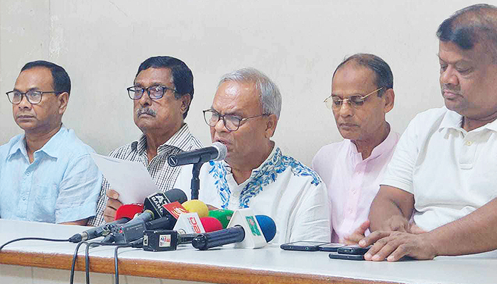 শেখ হাসিনার প্রেসক্রিপশনে এবার কোন নির্বাচন নয়: রিজভী