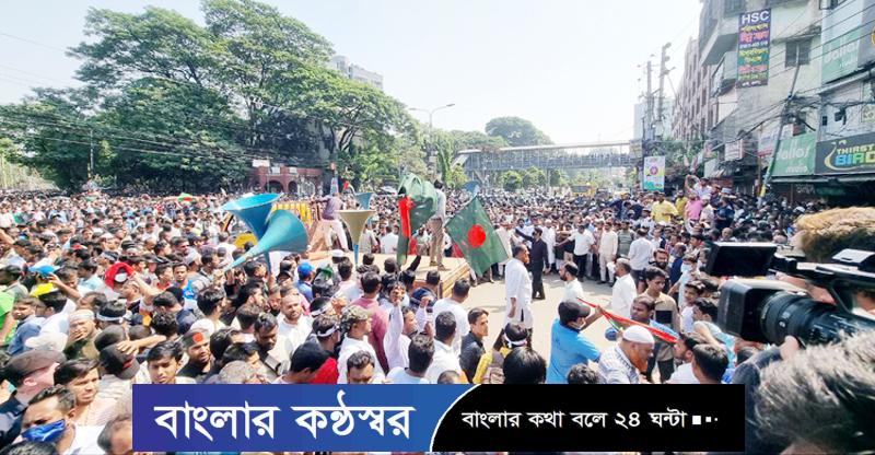 শাপলা চত্বর থেকে সরছে জামায়াত, আরামবাগেই মহাসমাবেশ
