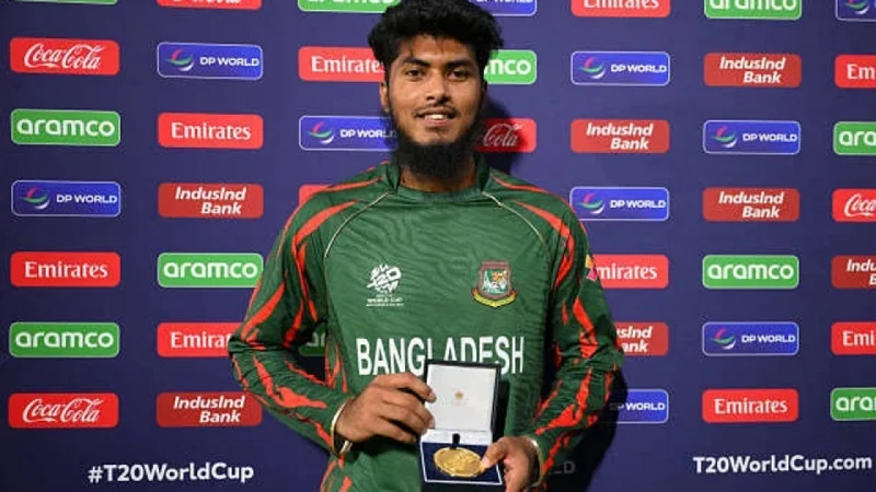 ক্যারিয়ার সেরা বোলিংয়ের পর ম্যাচসেরা রিশাদ যা বললেন