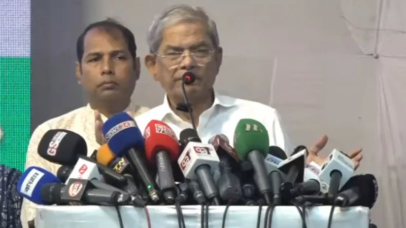 প্রধান উপদেষ্টার বক্তব্যে আশাহত ফখরুল