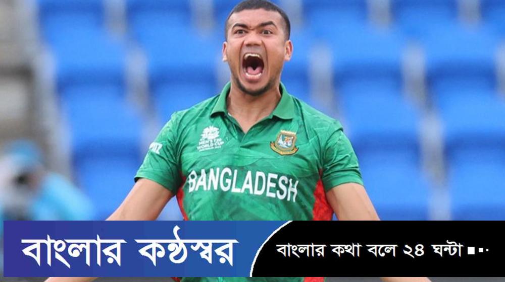 উইজডেনের বর্ষসেরা ওয়ানডে একাদশে তাসকিন
