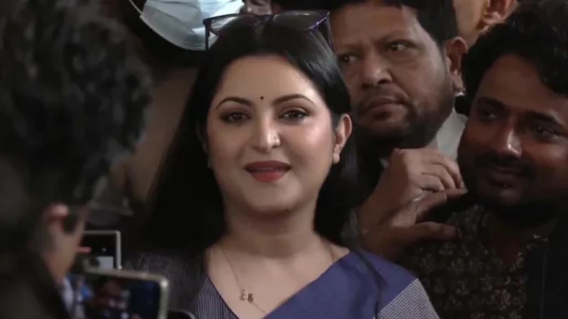 জামিন পেয়ে যা বললেন পরীমণি