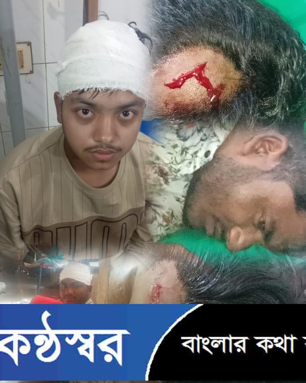 মেহেন্দিগঞ্জের ভোলানাথ গ্রামে একপক্ষের হামলায় অপর পক্ষের ৬ জন আহত ।