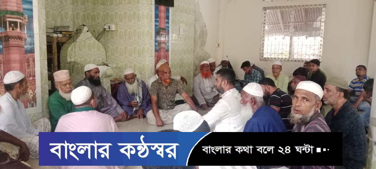 হিজলা-মেহেন্দিগঞ্জে জাতীয় পার্টির উদ্যােগে হুসেইন মুহাম্মদ এরশাদ এর স্মরণে দোয়া মাহফিল।