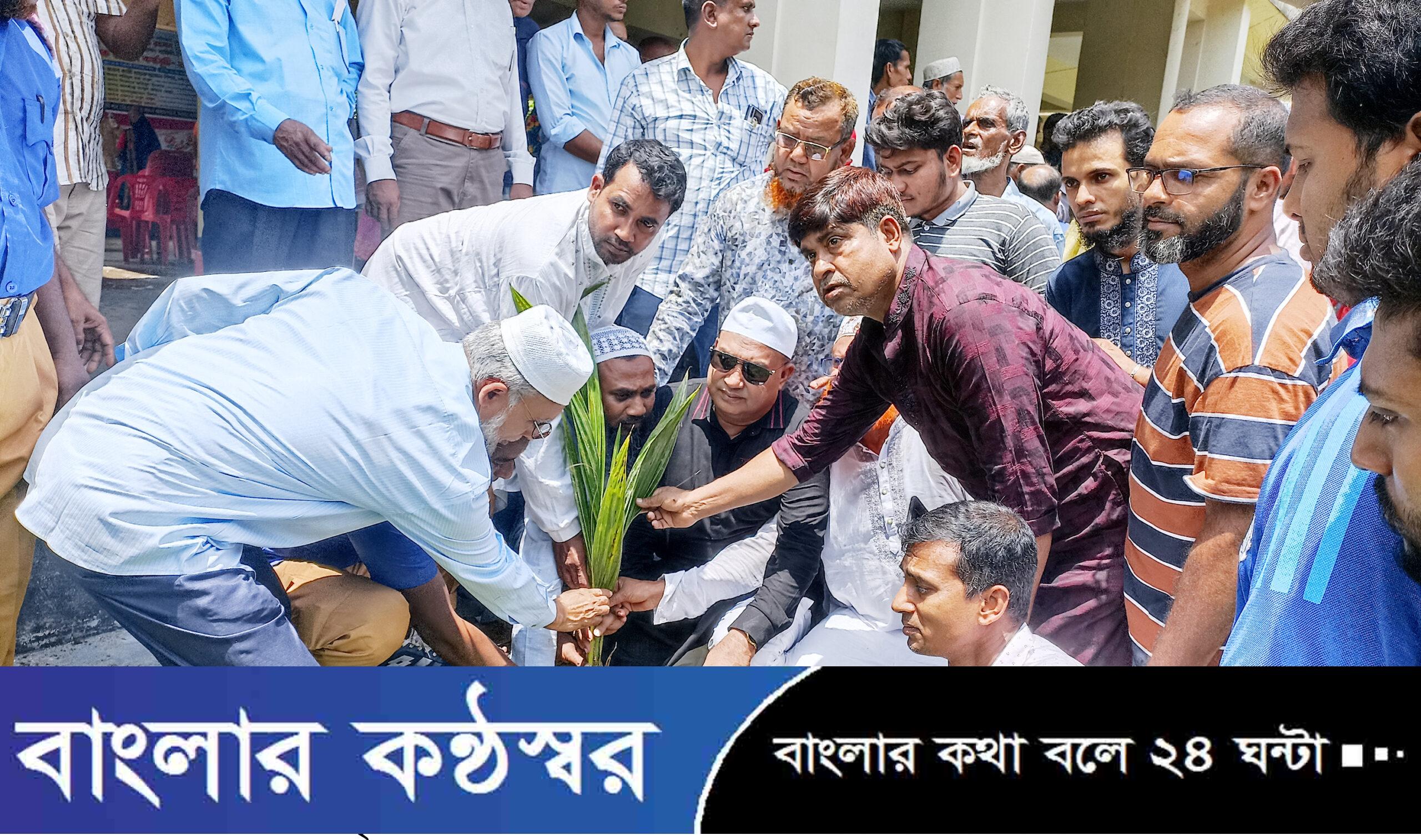 জিয়াউর রহমানের শাহাদাৎ বার্ষিকী উপলক্ষে মোরেলগঞ্জে বিএনপির বৃক্ষ রোপন কর্মসূচি