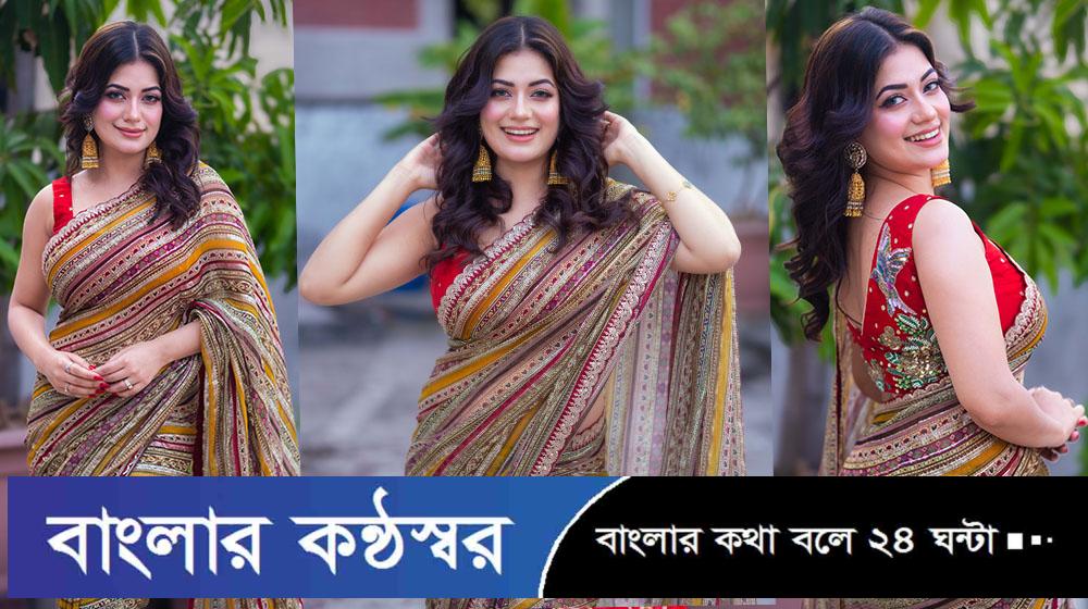 নতুন সিনেমার গল্প পড়ছেন মন্দিরা চক্রবর্ত্তী