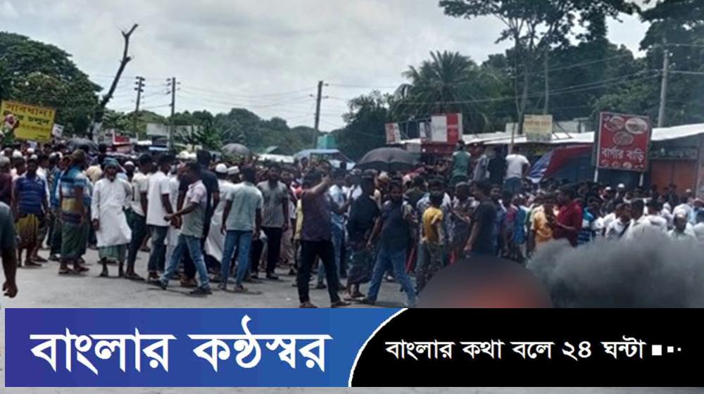ভাঙ্গা থানা ও উপজেলা পরিষদে হামলা-ভাঙচুর