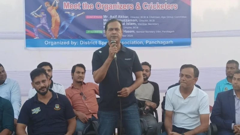 প্রত্যেক জেলায় আলাদা ক্রিকেট সংস্থা গড়ে তোলা হবে: আসিফ আকবর