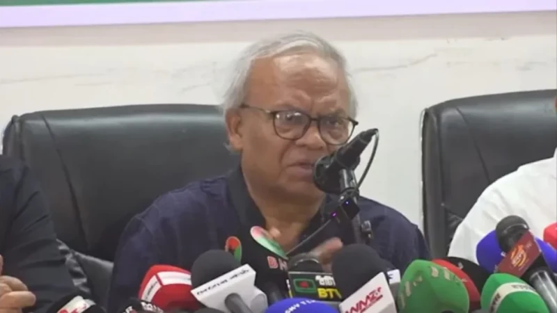 এরশাদ এবং শেখ হাসিনার চরিত্রে পার্থক্য ছিল না: রিজভী