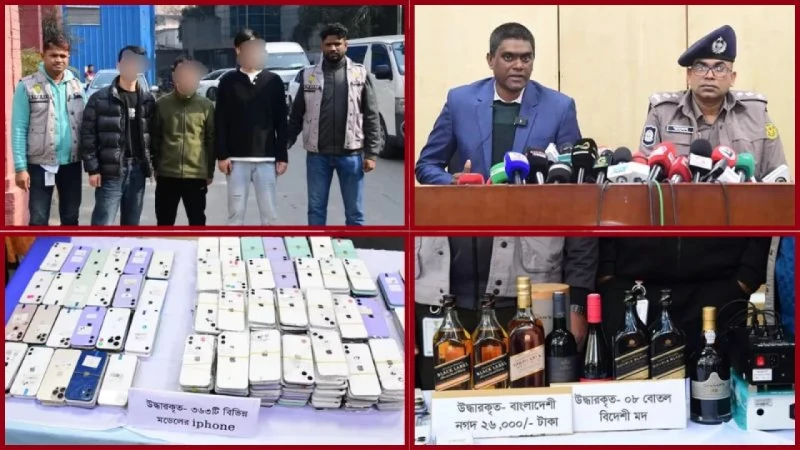 ঢাকায় তৈরি হচ্ছিল নকল আইফোন, তিন চীনা নাগরিক গ্রেপ্তার