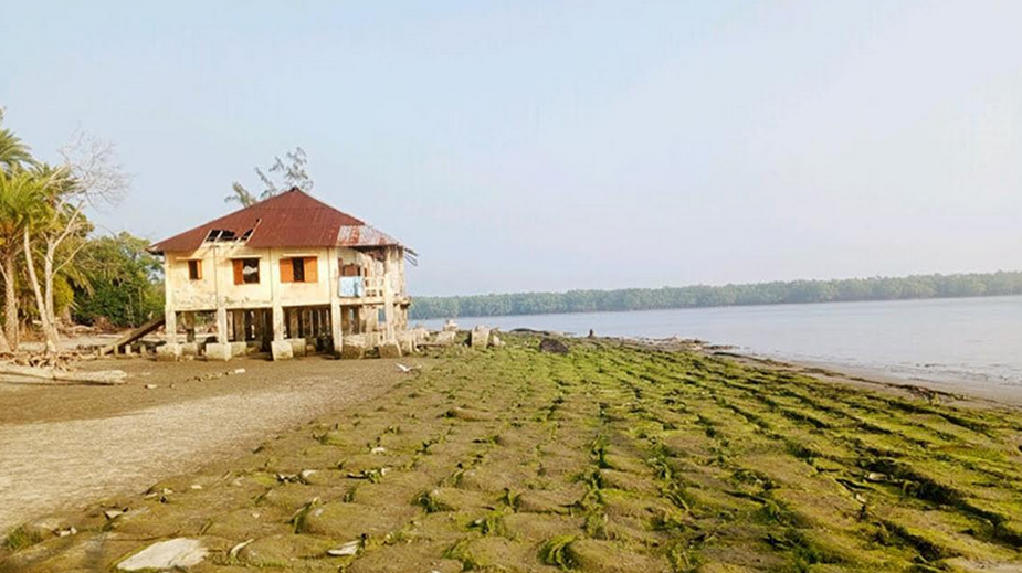 ভাঙনের মুখে সুন্দরবনের কটকা–জামতলা