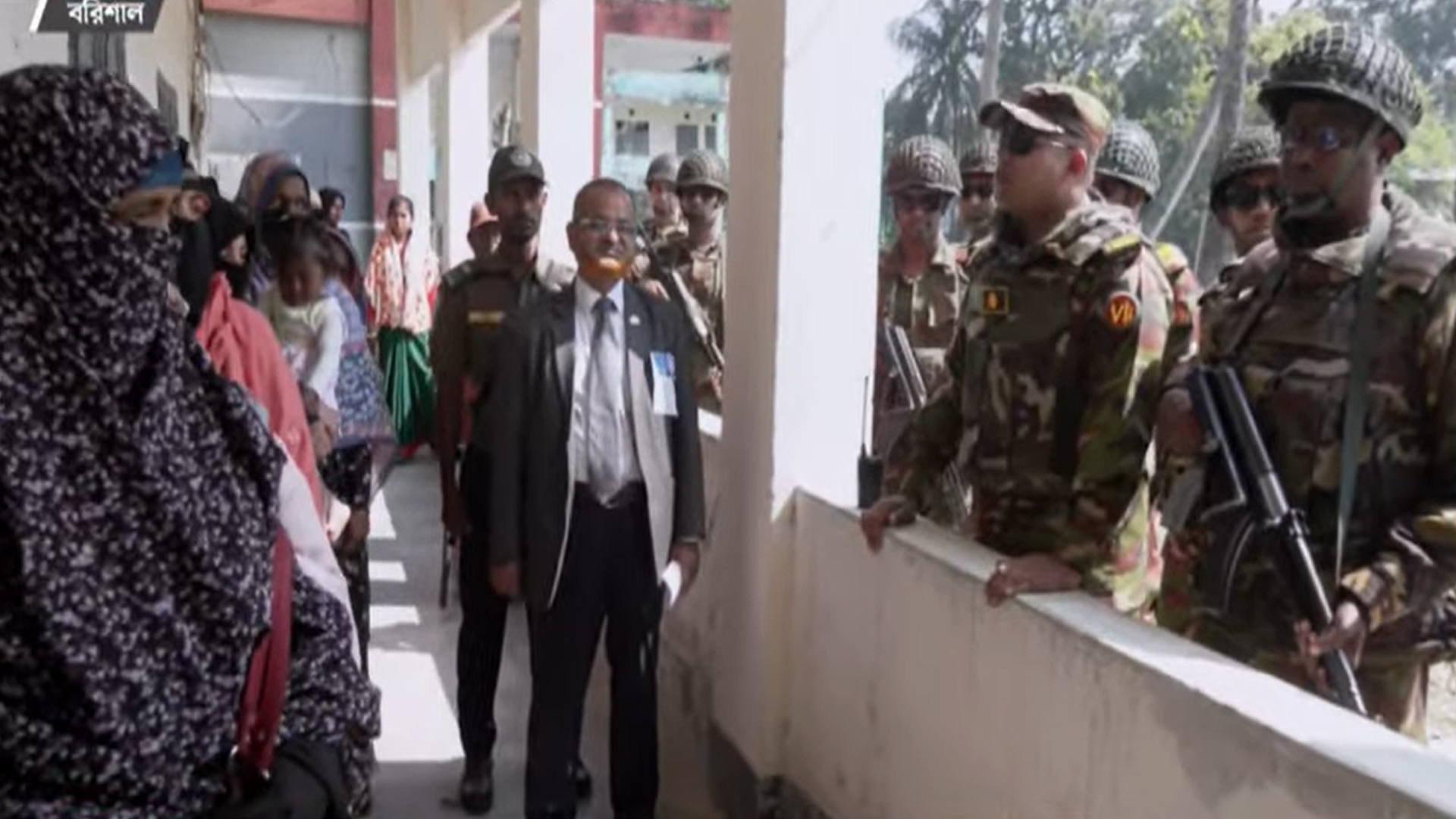বরিশাল জেলায় দুপুর ২টা পর্যন্ত ভোট পড়েছে ৪৬.৭ শতাংশ
