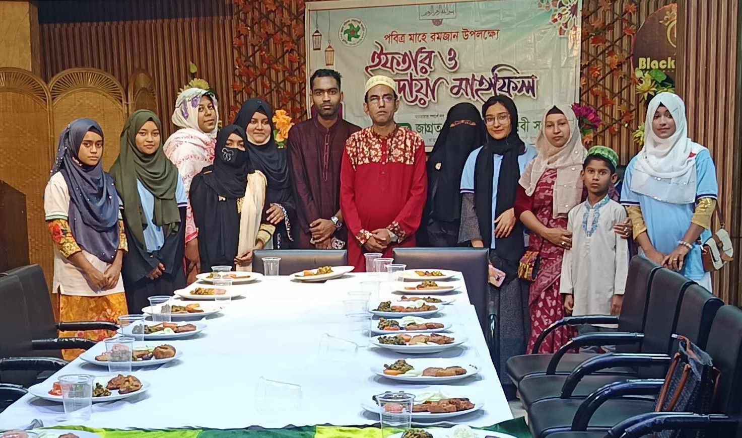 জাগ্রত বরিশালের উদ্যোগে ইফতার বিতরণ ও দোয়া মাহফিল অনুষ্ঠিত