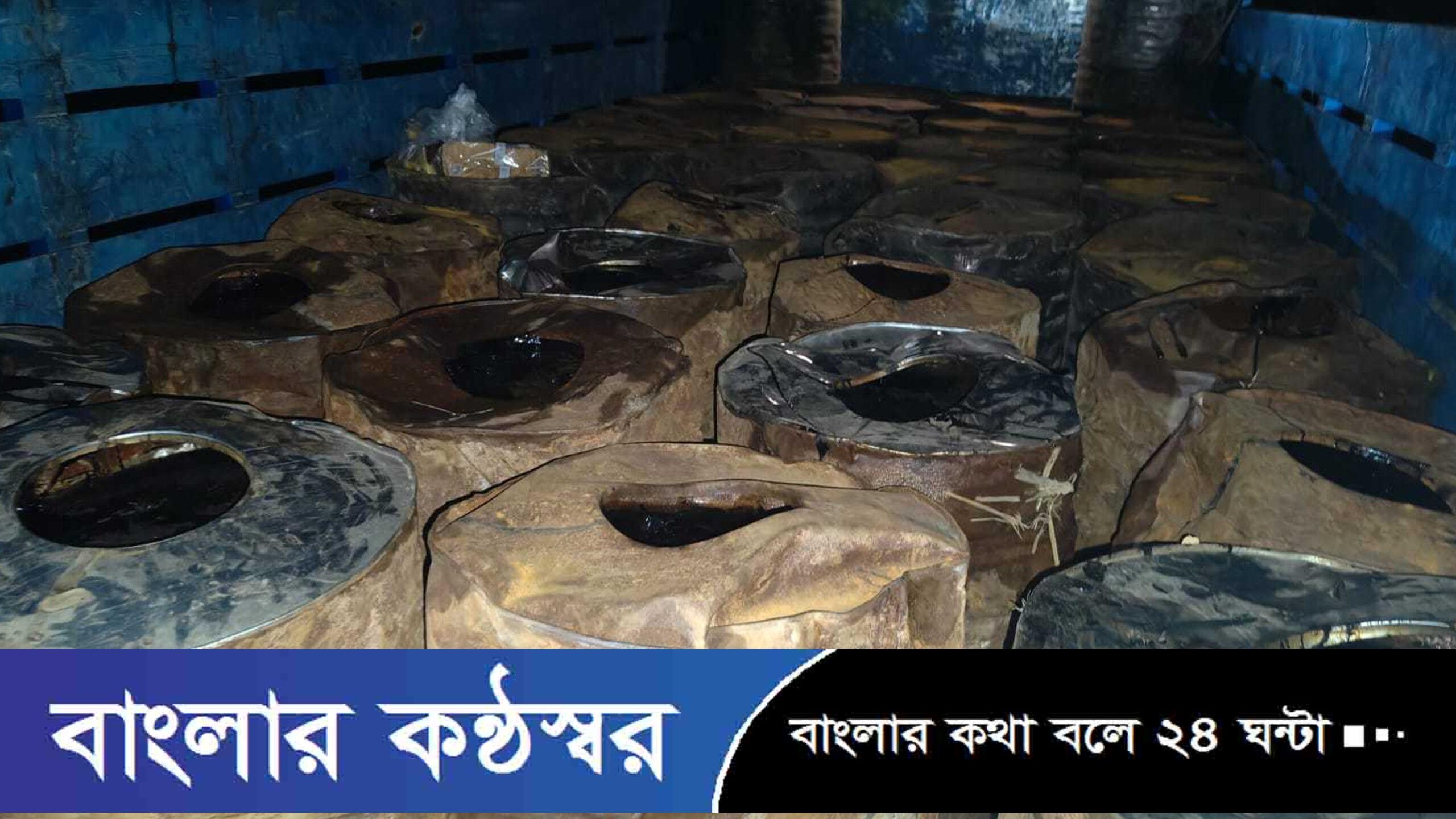 ঝালকাঠিতে চুরি হওয়া বিটুমিন পিরোজপুর থেকে উদ্ধার