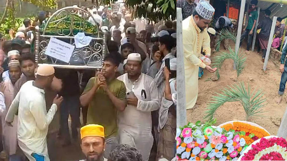কফিনে করে বাড়ি ফিরলেন প্রবাসী চার ভাই