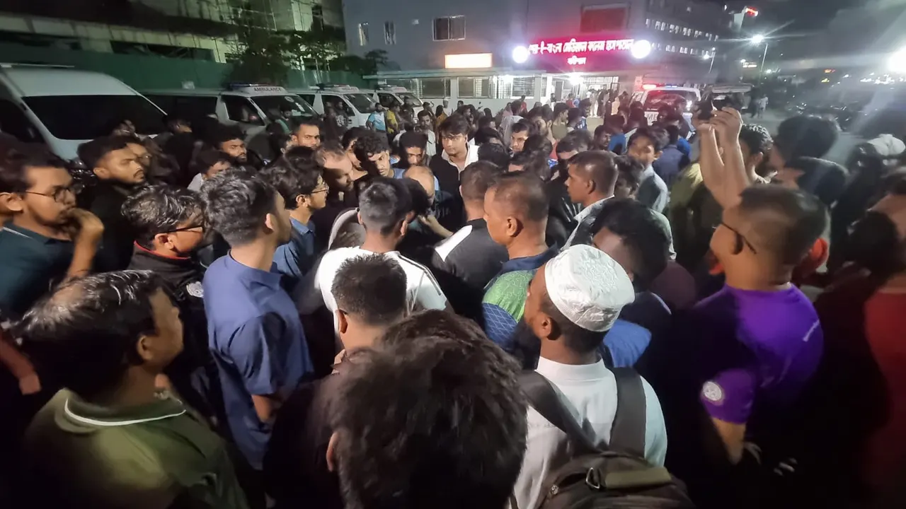 শেবাচিম হাসপাতালে শিশু মৃত্যুর জেরে তুলকালাম