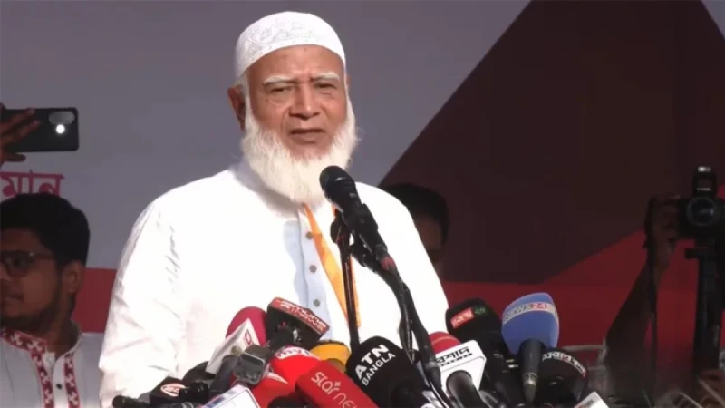 মালিক-শ্রমিকের মধ্যে ইনসাফের সম্পর্কে বিশ্বাসী জামায়াত: শফিকুর রহমান