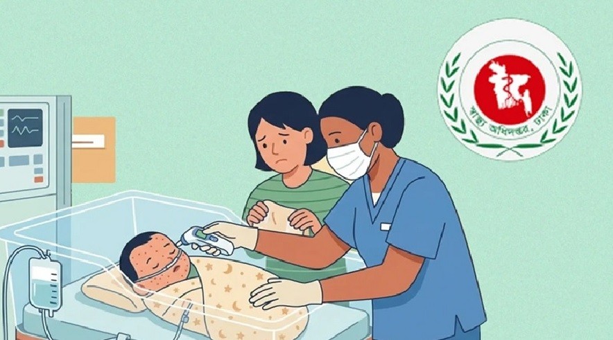 হাম ও হামের উপসর্গ নিয়ে ৫ আরও শিশুর মৃত্যু