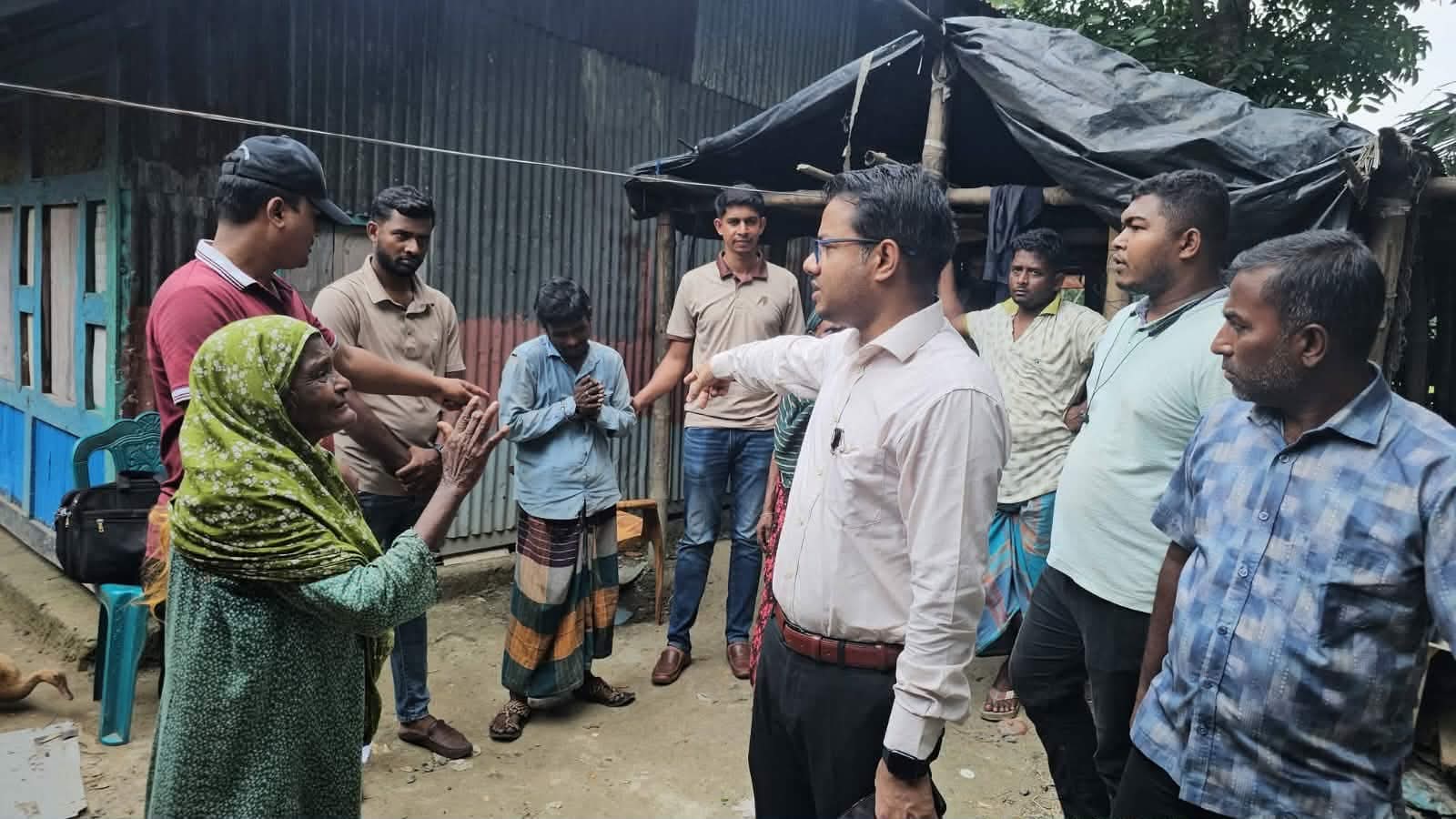 চাঁদশীতে মাদকবিরোধী অভিযানে মাদকসেবীর কারাদণ্ড।