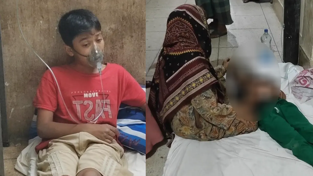 নিজ ছেলে-মেয়ের খাবারে বিষ মেশালেন বাবা