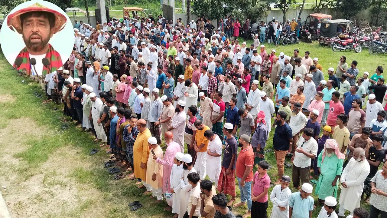 আলোচিত কৃষক কবির হোসেনের দাফন সম্পন্ন