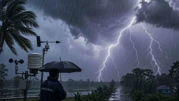 বরিশালসহ রাতের মধ্যে দেশের আট অঞ্চলে বজ্রসহ ঝড়ের আভাস