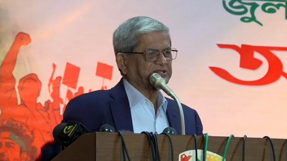 জুলাই নিয়ে ব্যবসা না করার আহ্বান জানিয়েছেন মির্জা ফখরুল
