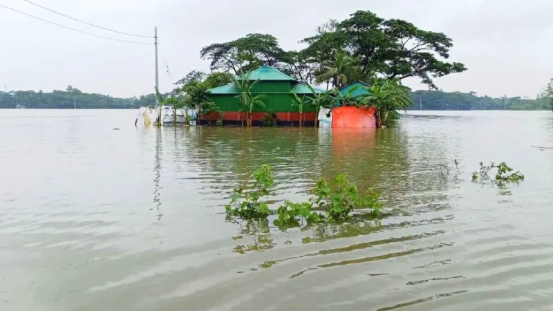 পাঁচ জেলায় বন্যার পূর্বাভাস