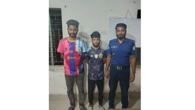 মনপুরায় ইয়াবাসহ দুই যুবক গ্রেপ্তার