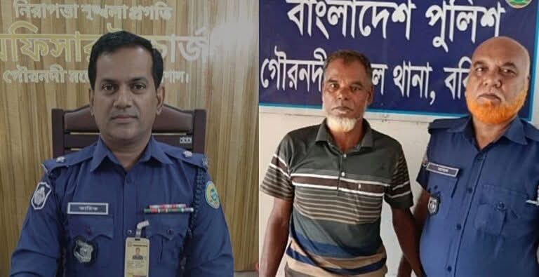 গৌরনদীতে মাদকবিরোধী অভিযানে ১০২ পিস ইয়াবাসহ একাধিক মামলার আসামি ফারুক উকিল গ্রেফতার
