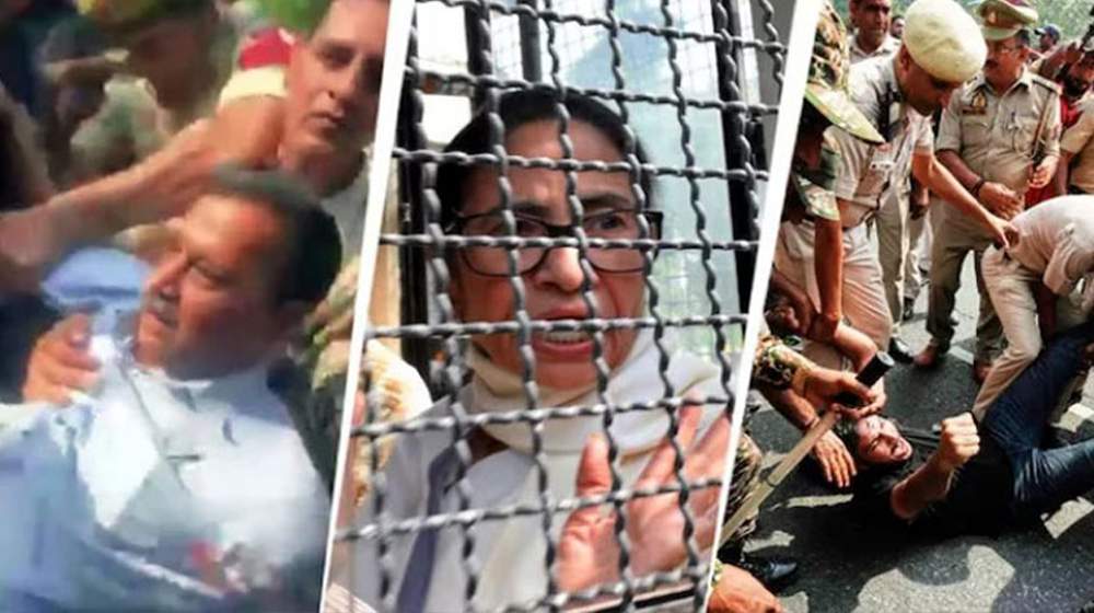 উত্তপ্ত দিল্লি, চার সাবেক মুখ্যমন্ত্রীসহ আটক প্রায় ৫ হাজার