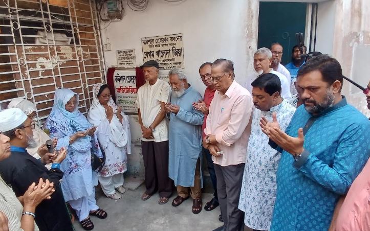 বরিশাল প্রেস ক্লাবের সংস্কার কাজের উদ্বোধন